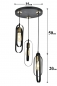 Mobile Preview: Hanging lamp elegance black